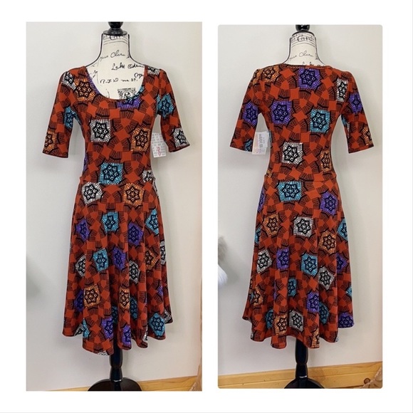 💕New with Tag Lularoe Nicole Dress💕 - Picture 7 of 14